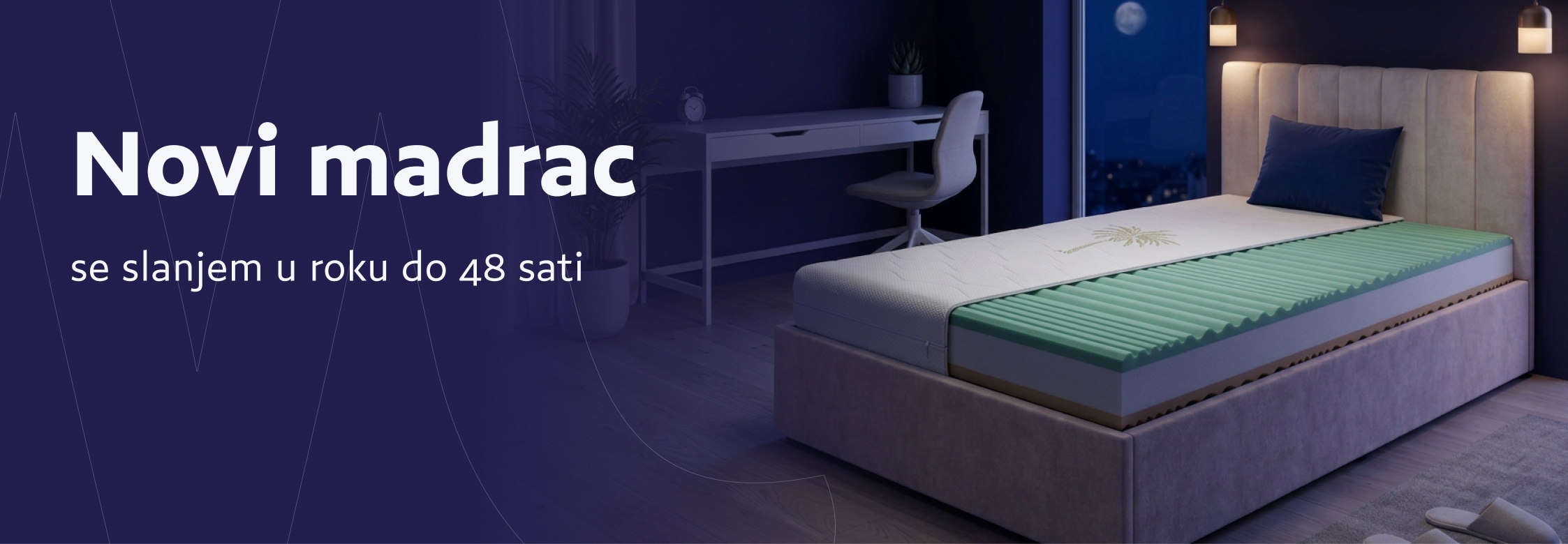 Novi madrac se slanjem u roku do 48 sati | Wilsondo.hr